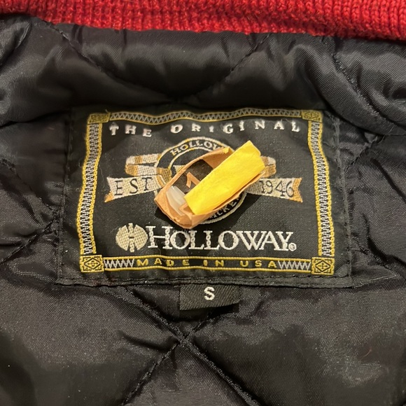 Vintage, VARSITY LETTERMAN JACKET, wool/leather.  Made in the USA - Picture 9 of 13